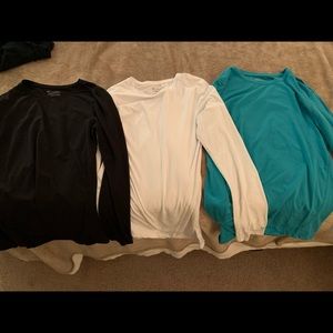 Long sleeve scrub undershirts